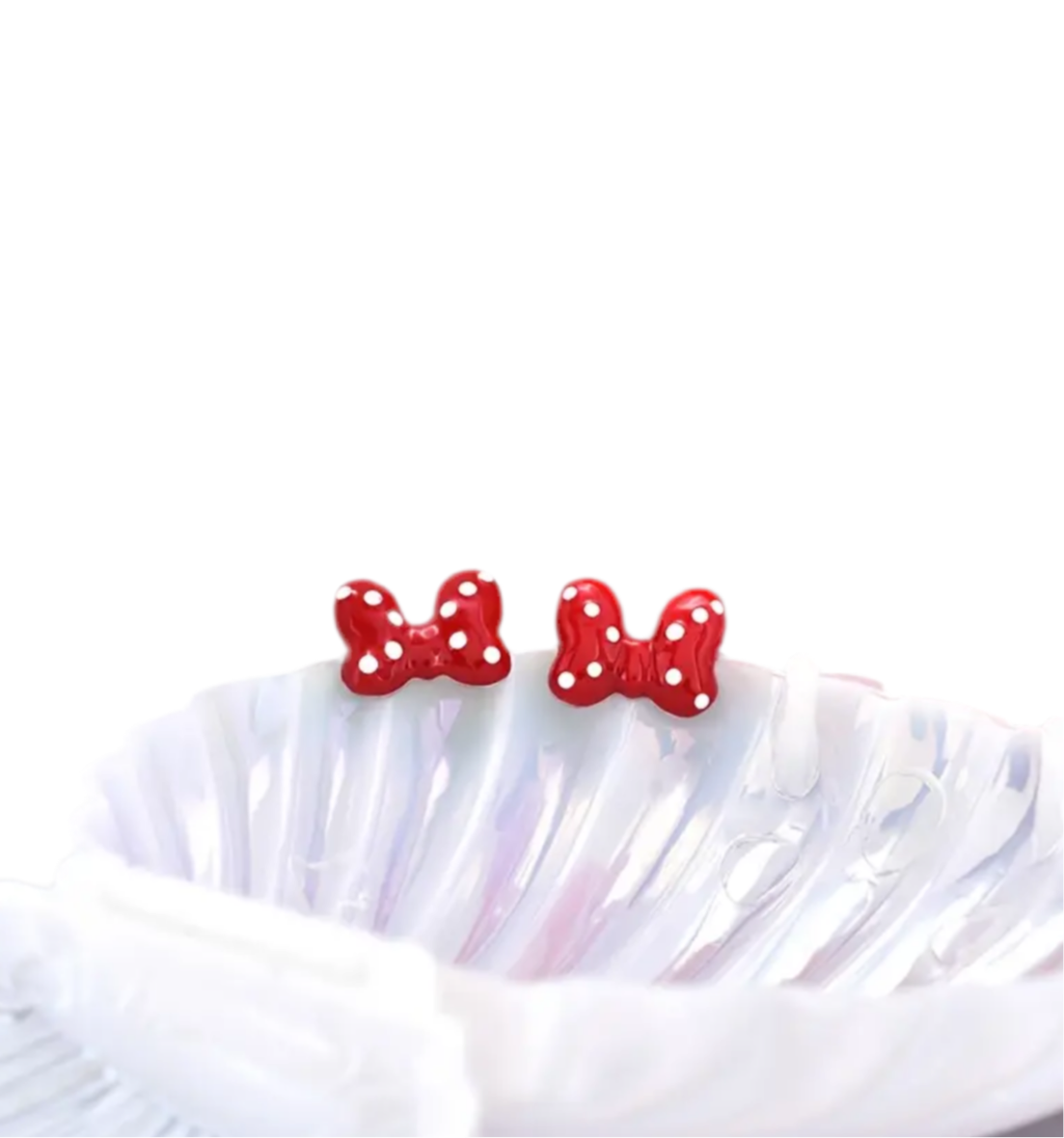 Minnie ears red bow